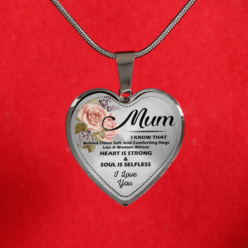 TO MY MUM - PRECIOUS PRESENT FOR YOUR MOTHER - REAL 18K GOLD FINISH VERSION & SILVER VERSION