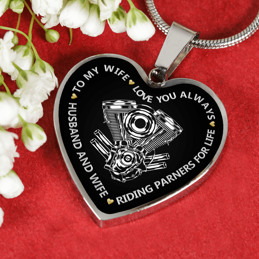 SILVER HEART NECKLACE & BANGLE - RIDING PARTNERS