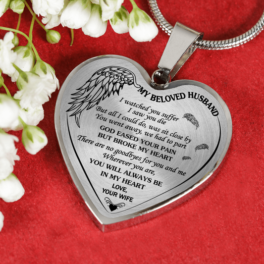 MY BELOVED HUSBAND - SILVER VERSION - NECKLACE