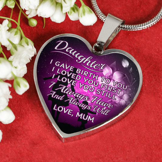 DAUGHTER MUM NECKLACE - ALWAYS HAVE ALWAYS WILL