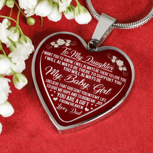 DAUGHTER DAD - GIFT (SILVER)