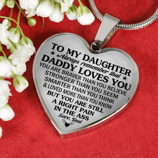 MY DAUGHTER - DADDY LOVES YOU