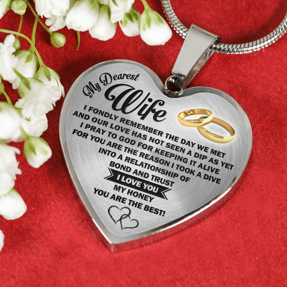 TO MY WIFE - BOND AND TRUST