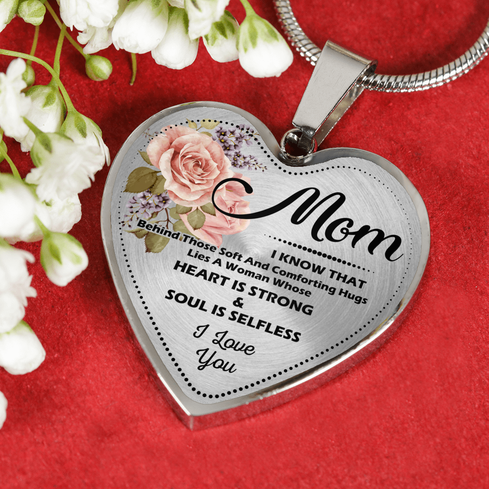 TO MY MOM - PRECIOUS PRESENT FOR YOUR MOTHER - REAL 18K GOLD FINISH VERSION & SILVER VERSION