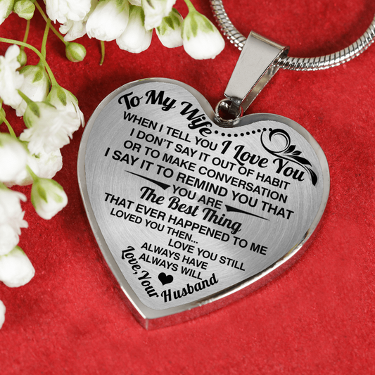 TO MY WIFE - THE BEST THING