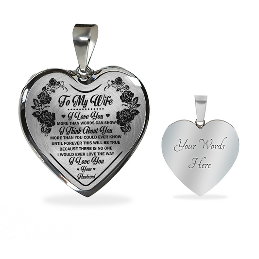 PERFECT GIFT FOR YOUR BEAUTIFUL WIFE - REAL 18K GOLD FNISH NECKLACE + SILVER NECKLACE