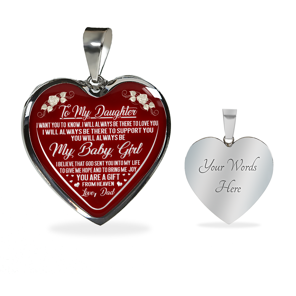 DAUGHTER DAD - GIFT (SILVER)
