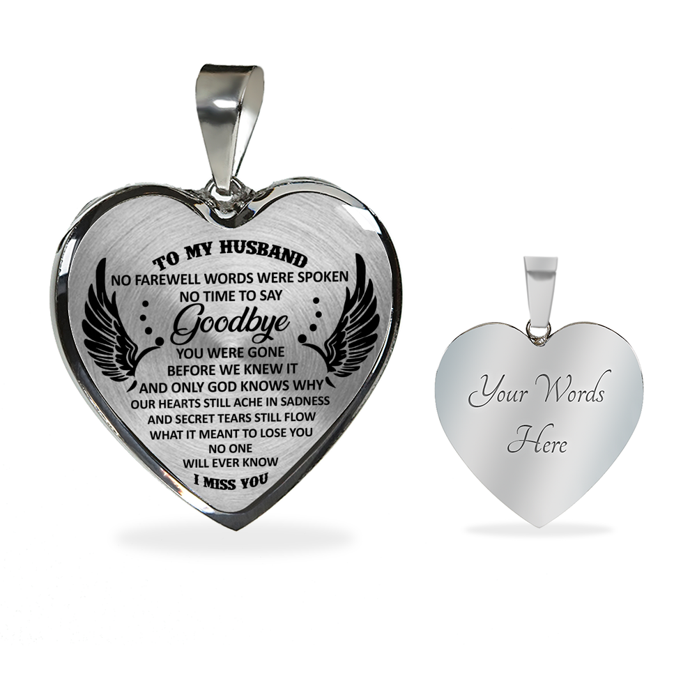 TO MY HUSBAND - GOODBYE