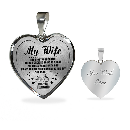 MY WIFE - SILVER VERSION - NECKLACE & BANGLE