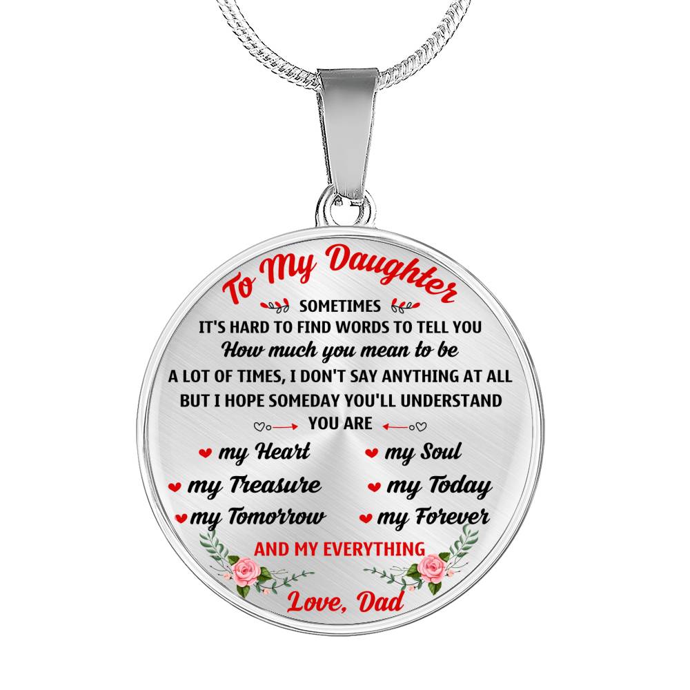 DAUGHTER DAD - YOU ARE MY EVERYTHING