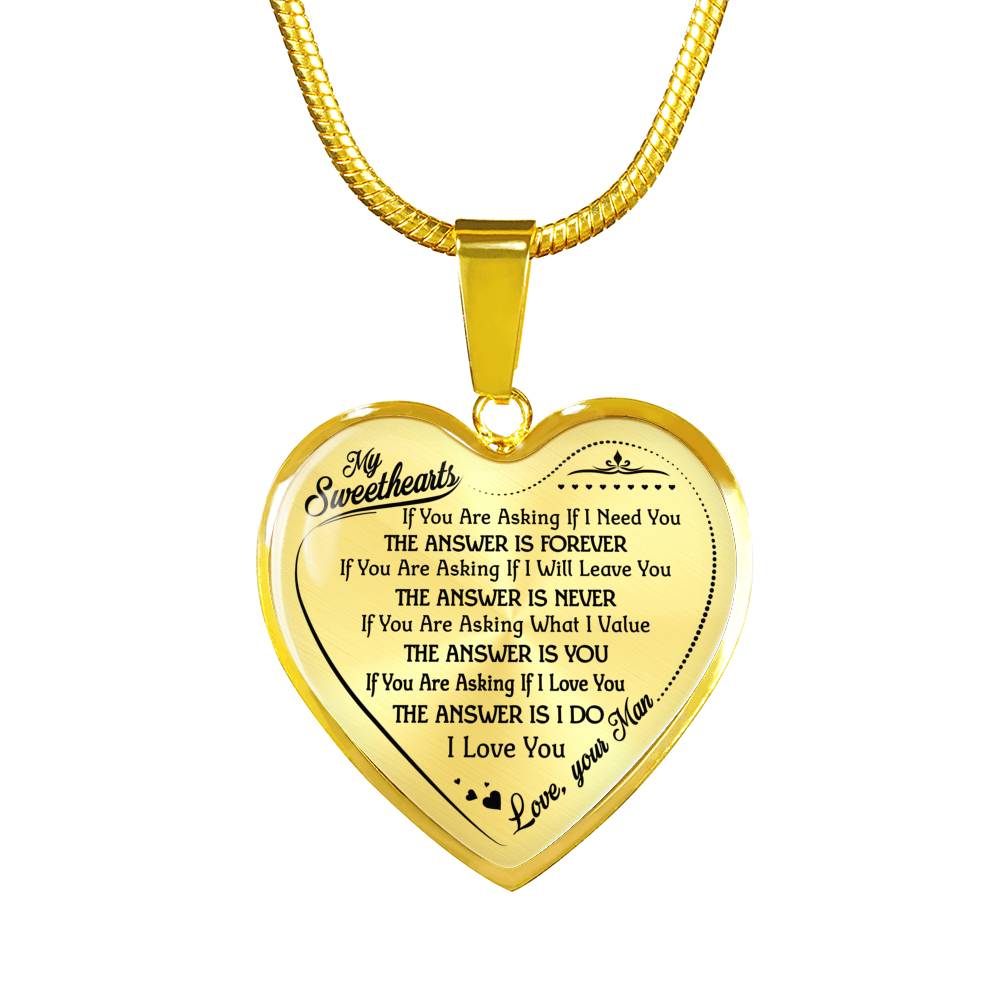 MY SWEETHEART - PERFECT GIFT FOR YOUR LOVE