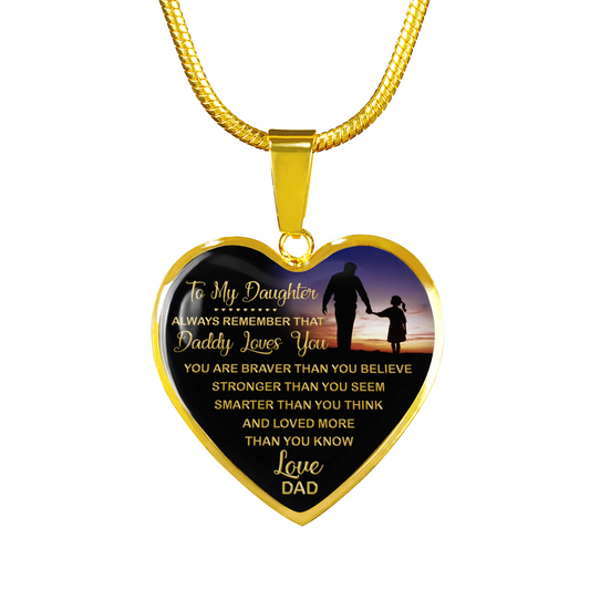 DAUGHTER DAD - REMEMBER (GOLD)