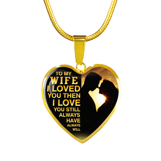 MY WIFE - LOVE YOU (GOLD)