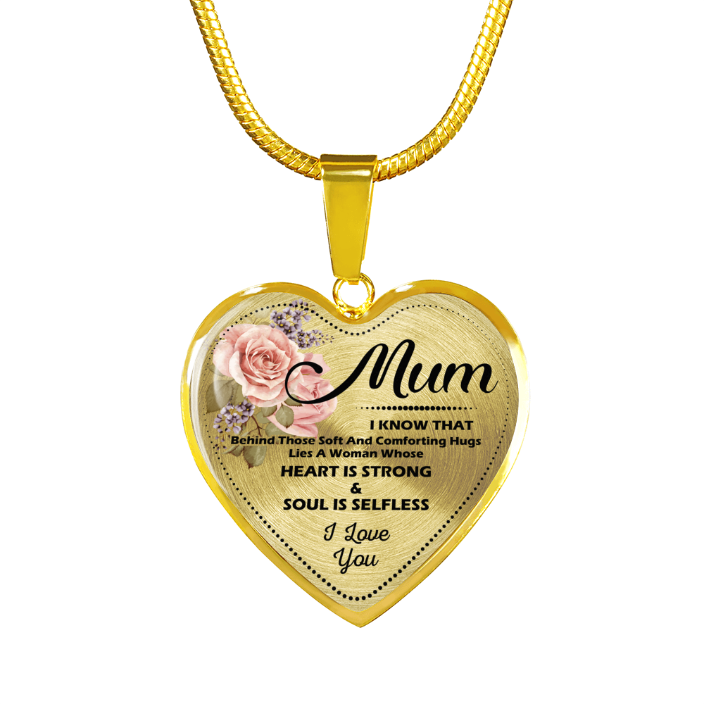 TO MY MUM - PRECIOUS PRESENT FOR YOUR MOTHER - REAL 18K GOLD FINISH VERSION & SILVER VERSION