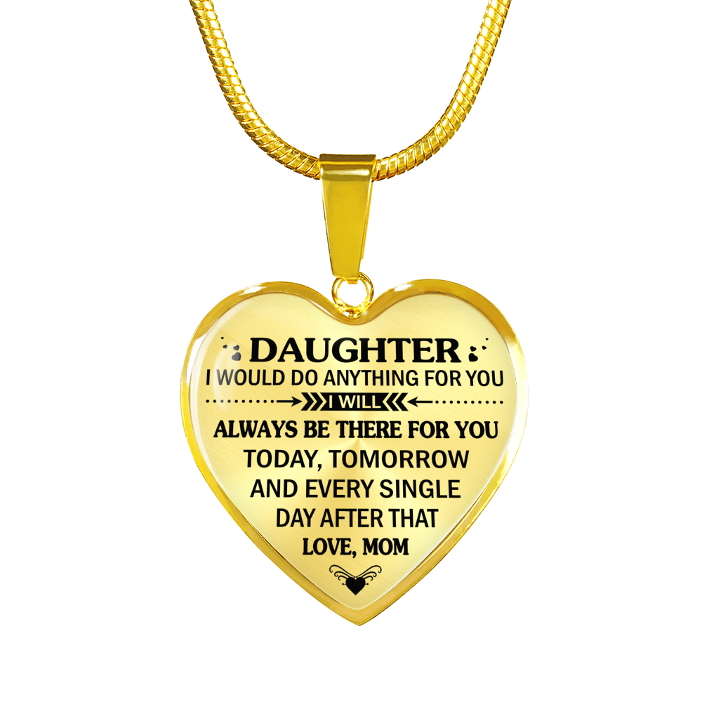 DAUGHTER MOM - HIGH QUALITY NECKLACE - BEST GIFT FOR YOUR DAUGHTER