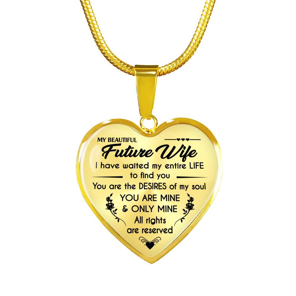 MY BEAUTIFUL FUTURE WIFE - PERFECT GIFT - LOVE GIFT
