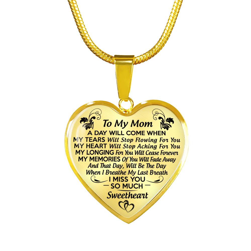 I MISS YOU SO MUCH - MY MOM