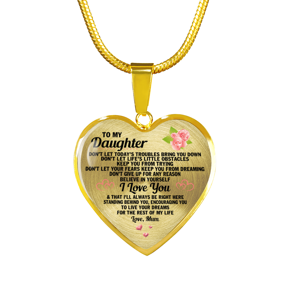 DAUGHTER MUM - BELIEVE IN YOURSELF