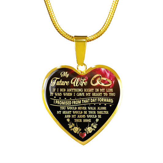 MY FUTURE WIFE - REAL 18K GOLD FINISH