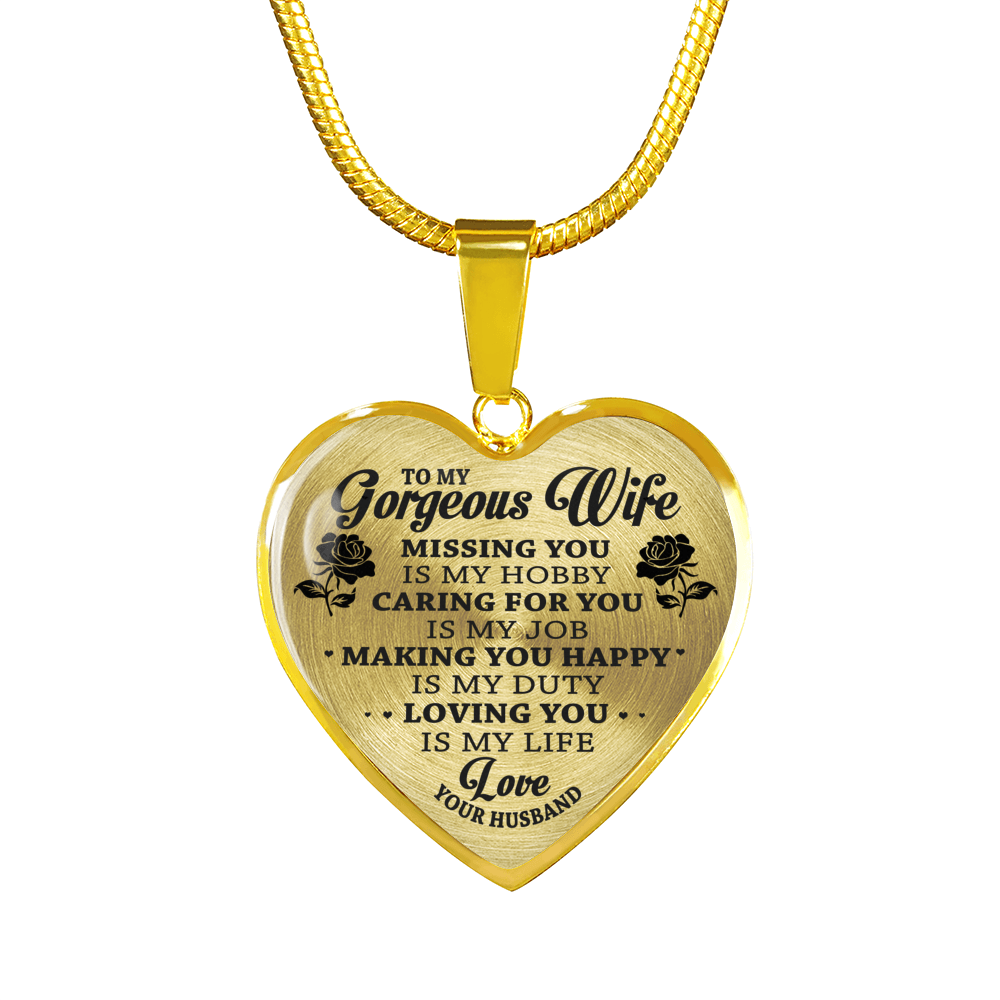 TO MY GORGEOUS WIFE