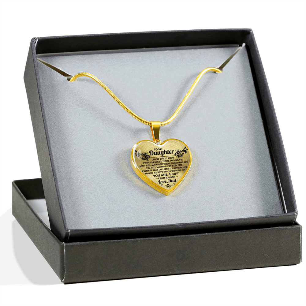 DAUGHTER DAD - GIFT FROM HEAVEN