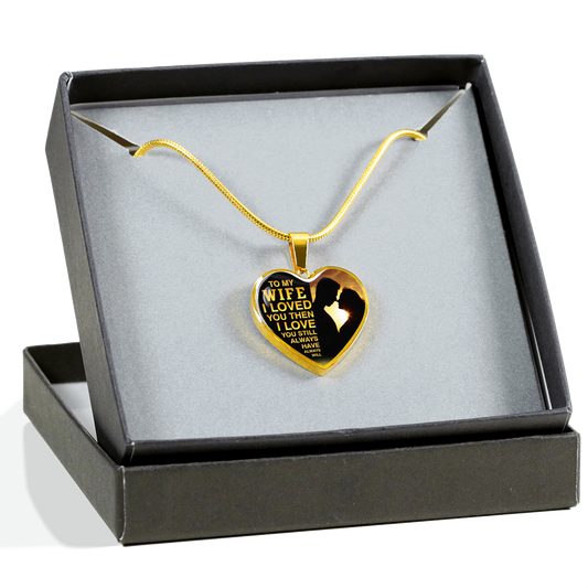 MY WIFE - LOVE YOU (GOLD)
