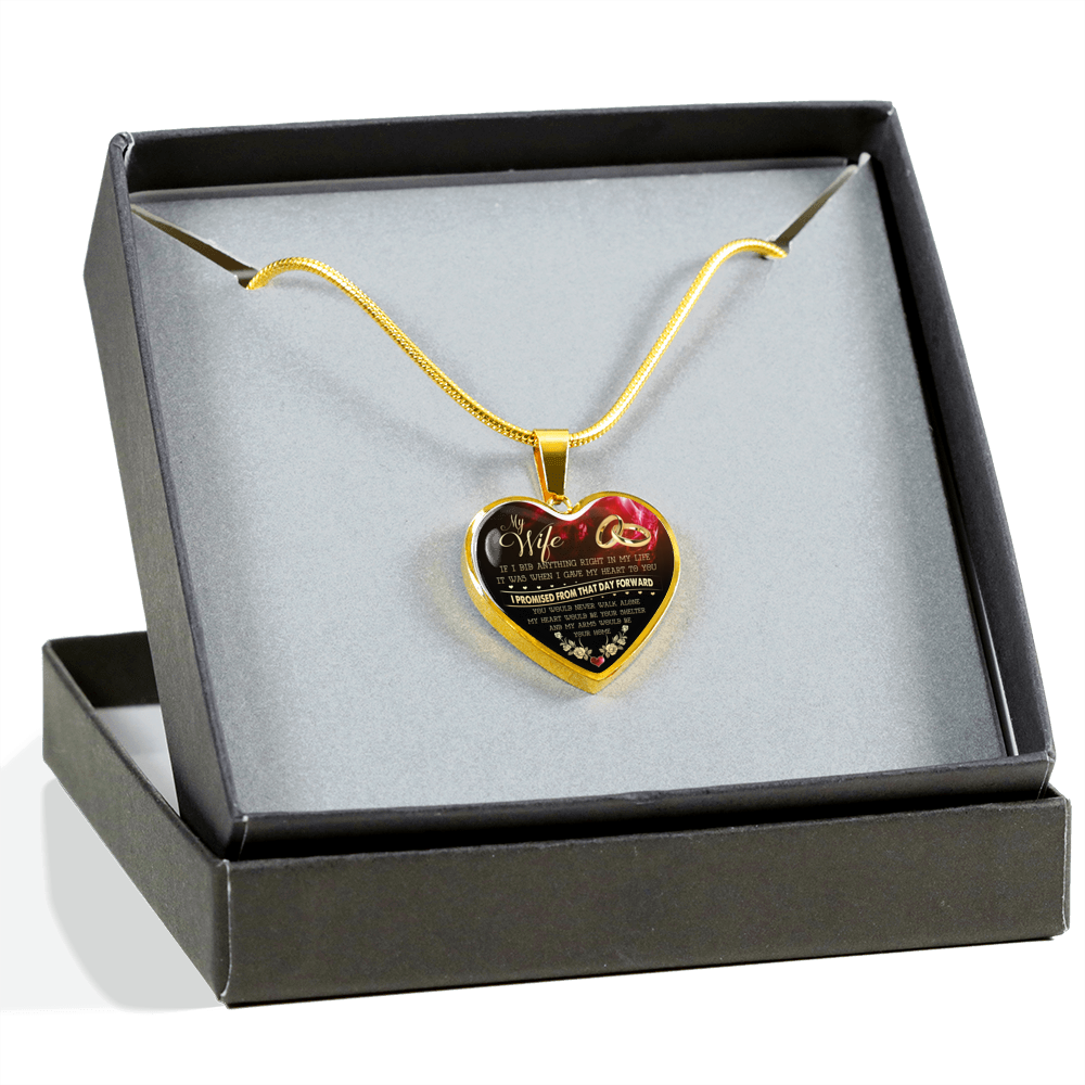 MY WIFE - REAL 18K GOLD FINISH