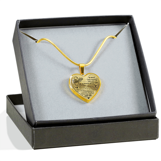 MY DAUGHTER - REAL 18K GOLD FINISH - NECKLACE & BANGLE