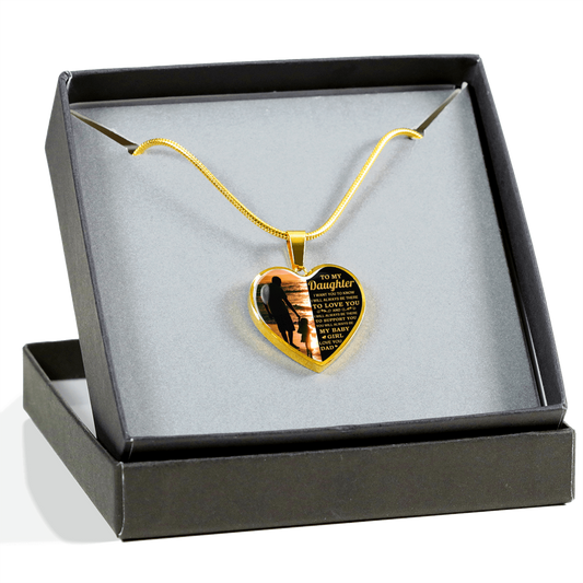 DAUGHTER DAD -  BABY GIRL (GOLD)