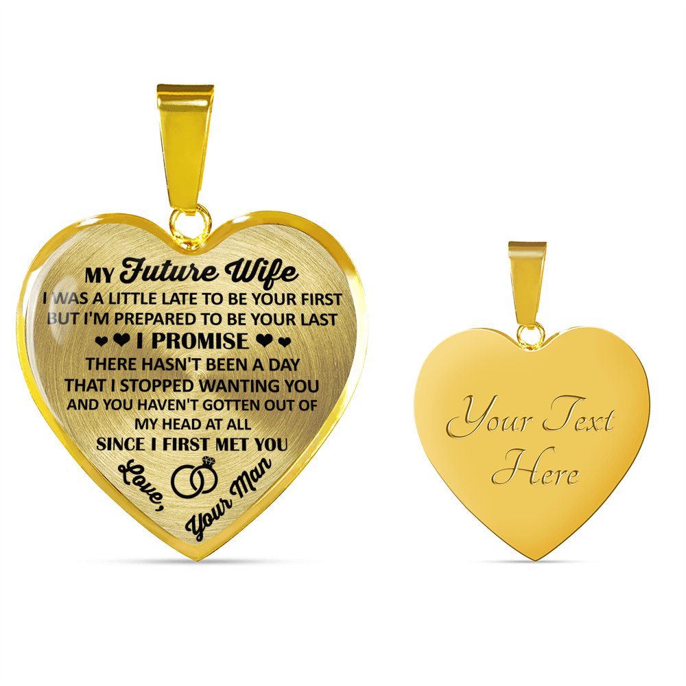 MY FUTURE WIFE - REAL 18K GOLD FINISH VERSION & SILVER VERSION