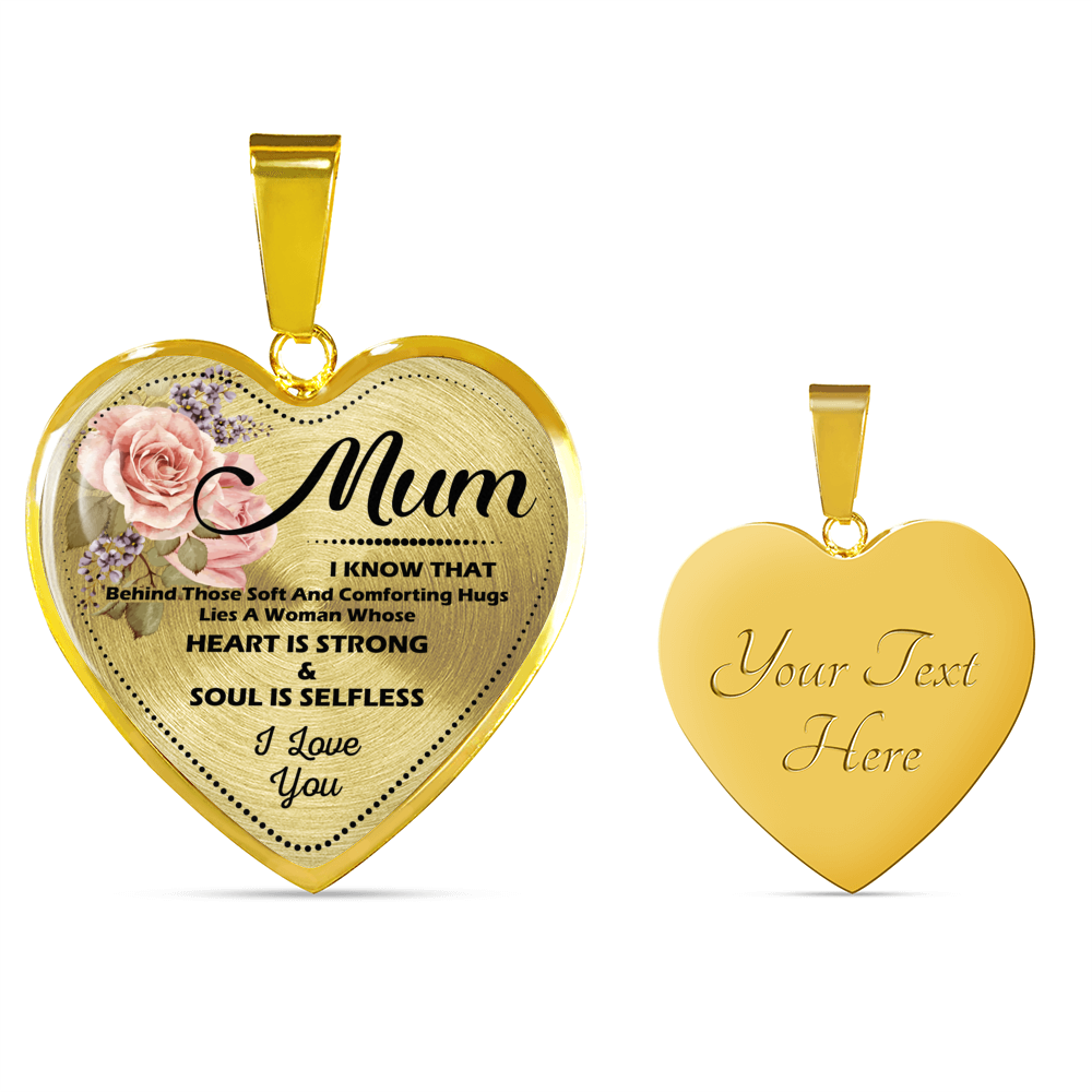 TO MY MUM - PRECIOUS PRESENT FOR YOUR MOTHER - REAL 18K GOLD FINISH VERSION & SILVER VERSION