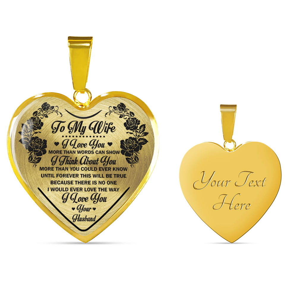 PERFECT GIFT FOR YOUR BEAUTIFUL WIFE - REAL 18K GOLD FNISH NECKLACE + SILVER NECKLACE