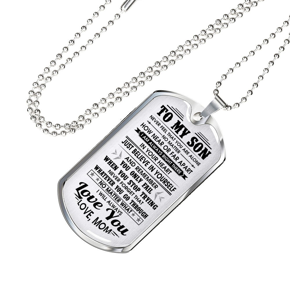 SON MOM - ALWAYS LOVE YOU (SILVER)