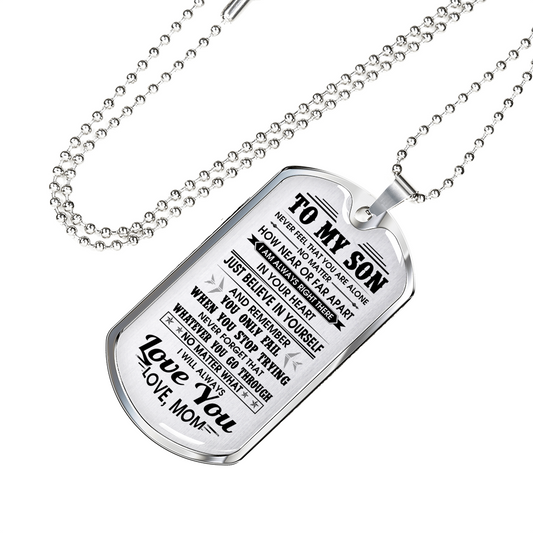 SON MOM - ALWAYS LOVE YOU (SILVER)