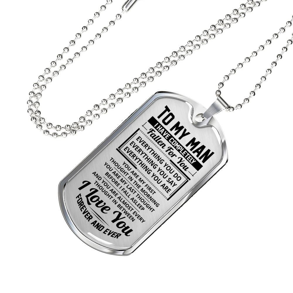 TO MY MAN - I LOVE YOU FOREVER AND EVER