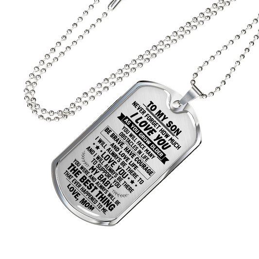 SON MOM - THE BEST THING (SILVER)