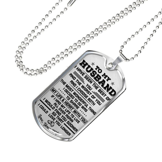 I CHOOSE BOTH - PREMIUM DOG TAG