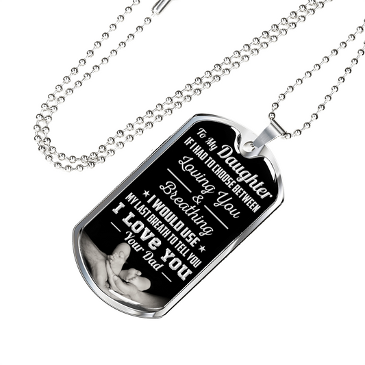 DAUGHTER DAD - LAST BREATH (SILVER)