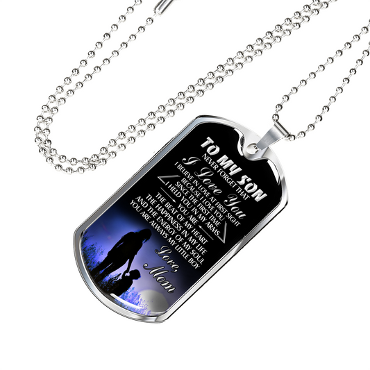 SON MOM - NEVER FORGET (SILVER)