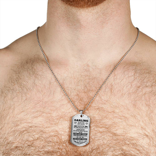 BEST GIFT FOR YOUR MAN - HIGH QUALITY DOG TAG