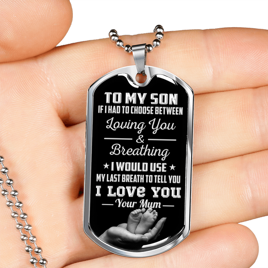 SON MUM - LAST BREATH (SILVER)