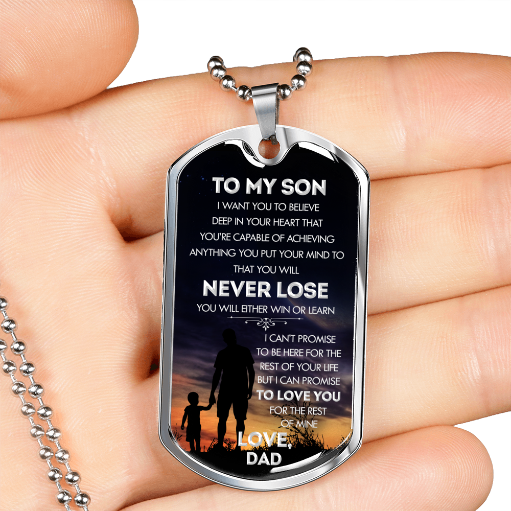 SON DAD - NEVER LOSE (SILVER)