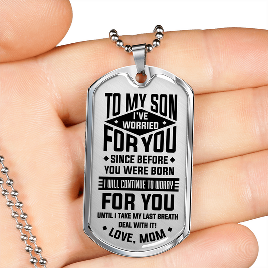 SON MOM  - WORRY
