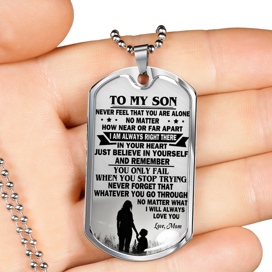 SON MOM - ALWAYS RIGHT THERE