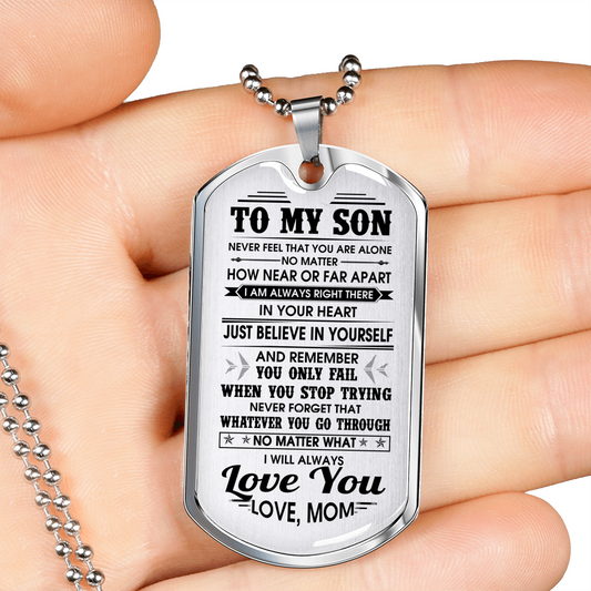 SON MOM - ALWAYS LOVE YOU (SILVER)