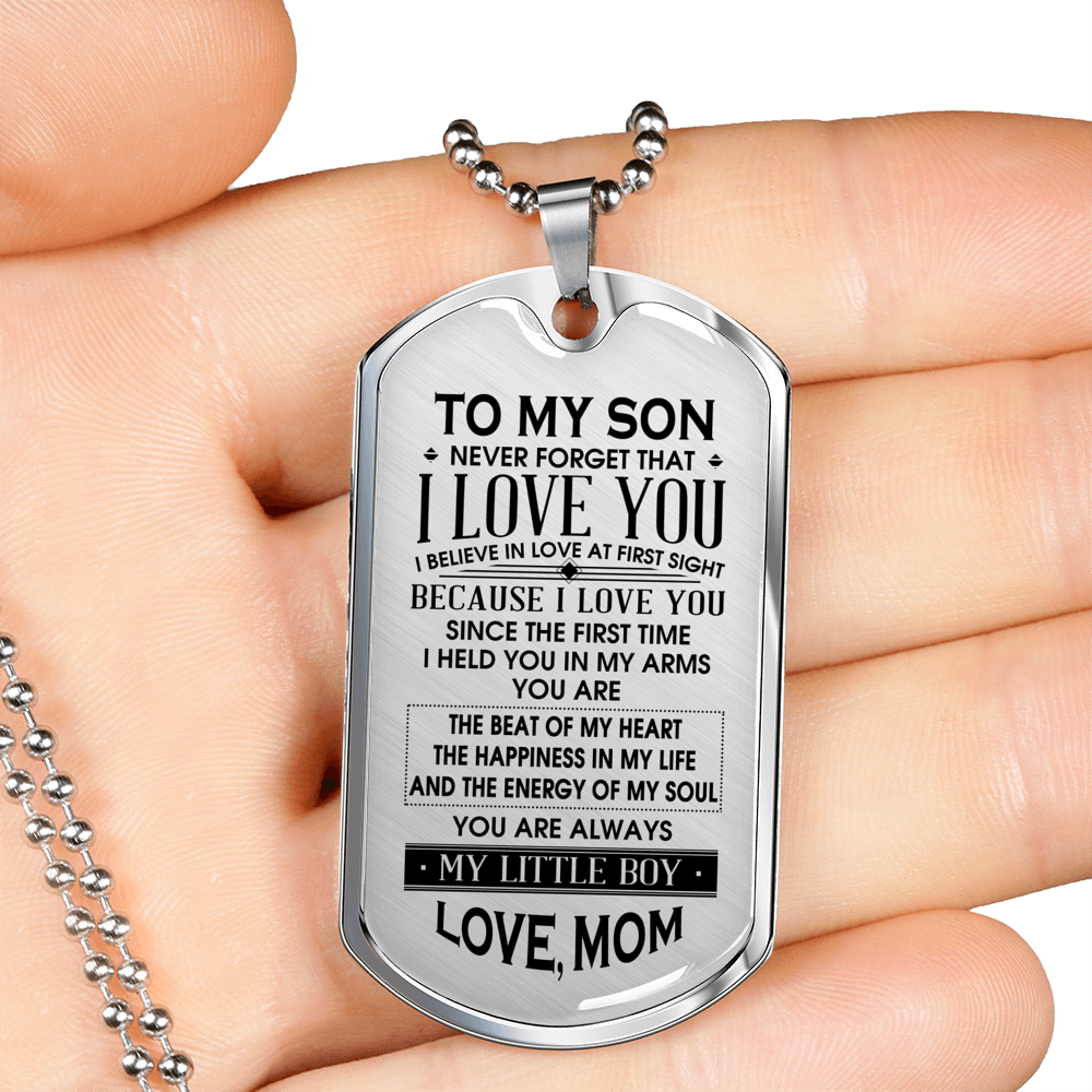 SON MOM - MY LITTLE BOY (SILVER)