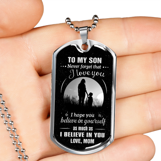 SON MOM - NEVER FORGET (SILVER)