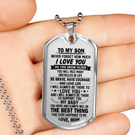 SON MOM - THE BEST THING (SILVER)