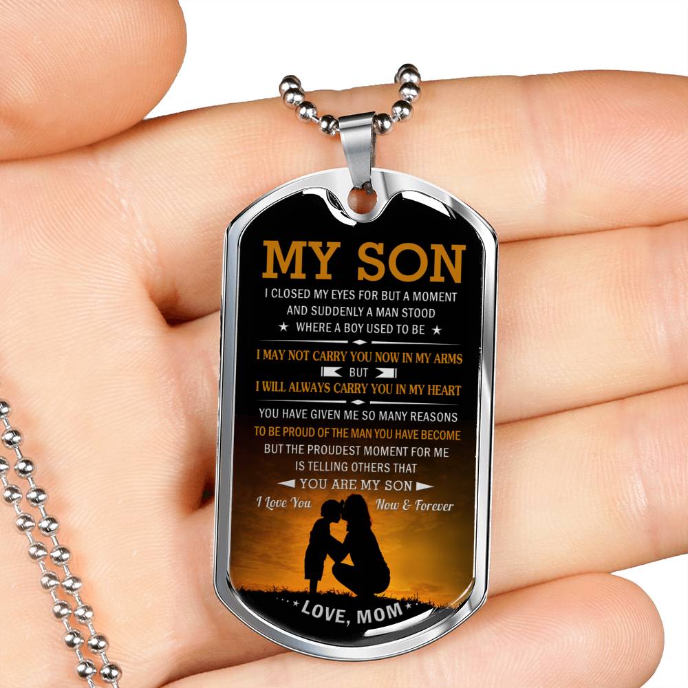 SON MOM - PROUD OF YOU
