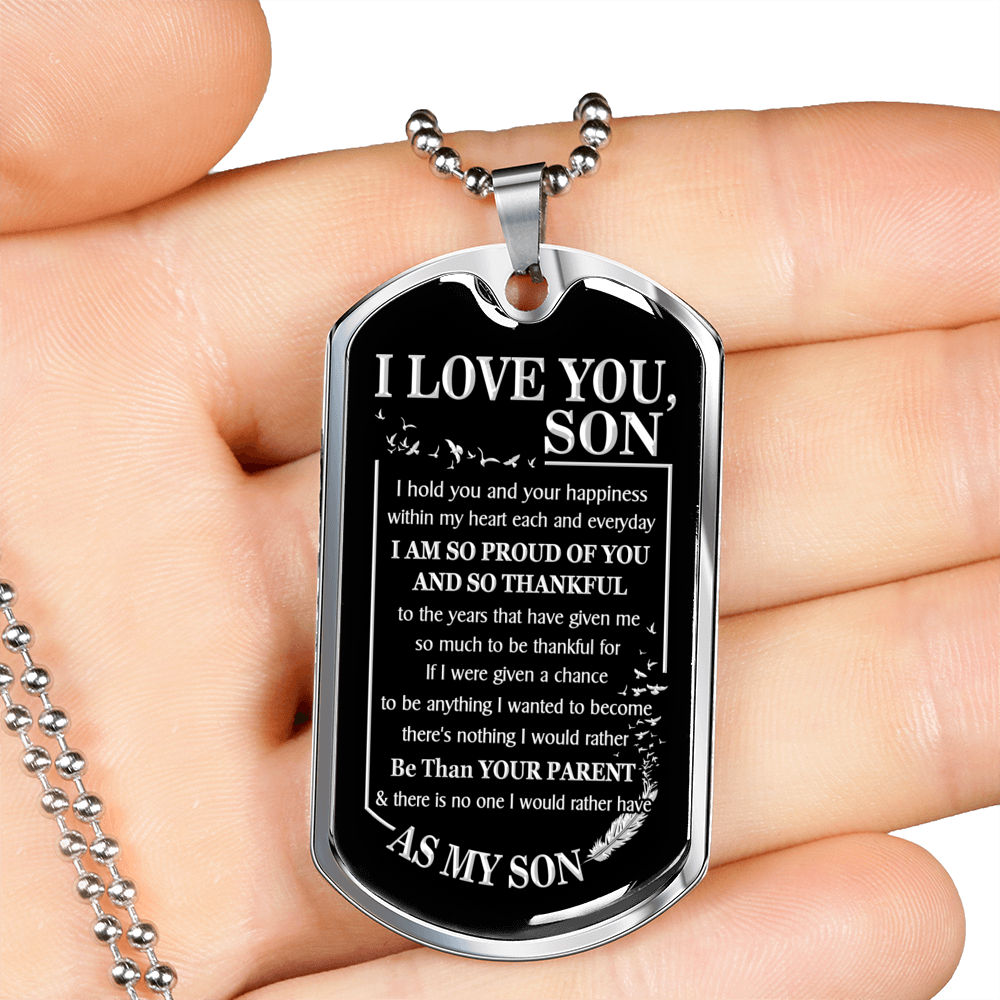I LOVE YOU SON